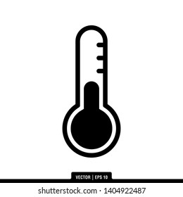 The best thermometer icon vector, illustration logo template in trendy style. Can be used for many purposes.