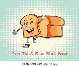 Best thing since sliced bread illustration