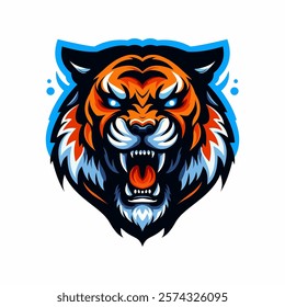 best tiger head logo, esport