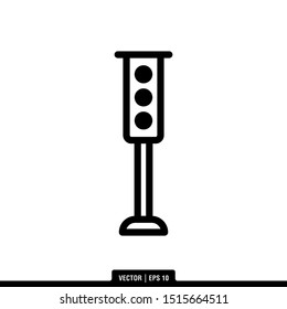 The best Traffic Light icon vector, illustration logo template in trendy style. Suitable for many purposes.
