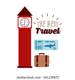 the best travel design, vector illustration eps10 graphic 