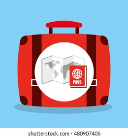 best travel isolated icons vector illustration design
