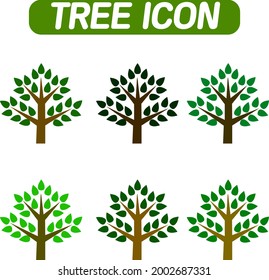 Best Tree Icons Vector Design 