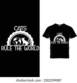 Best  trendy cat lover t_shirt design