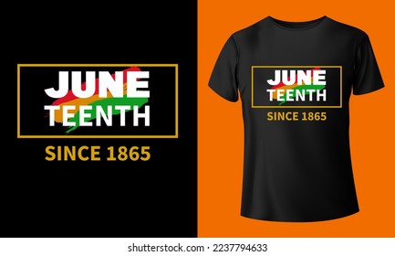 The best t-shirt design And Juneteenth