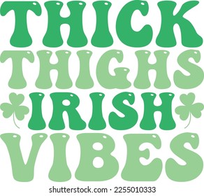 Best T-shirt Design for St Patrick's Day Retro SVG in 2023