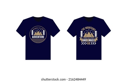 best t-shirt design for travel and adventure lovers.
