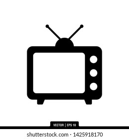 The best tv icon vector, illustration logo template in trendy style. Can be used for many purposes.
