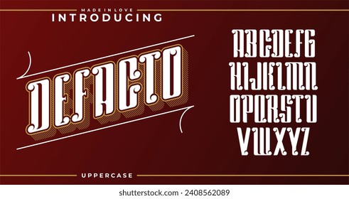 Best Typeface font vector victorian Style