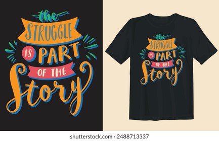 Best typographic t-shirt design. Typographic design.