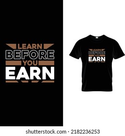 best typography t shirt design