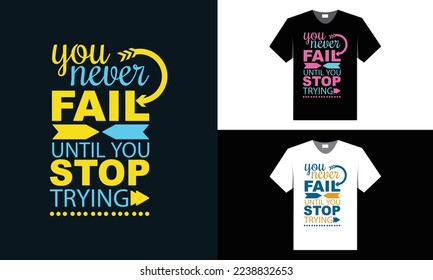 best typography t shirt design for inspiration. faith, trust in yourself.