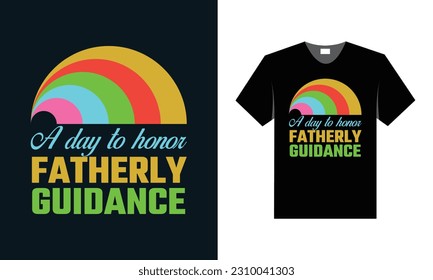 best typography t shirt design for father's day special