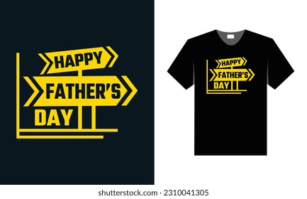 best typography t shirt design for father's day special