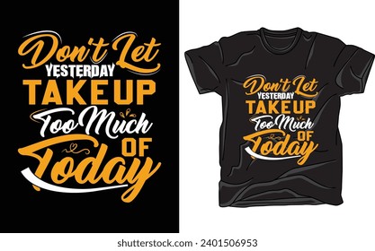 El mejor diseño de camisetas de tipografía 
