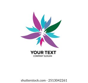 Mejor diseño de logotipo de flor único 