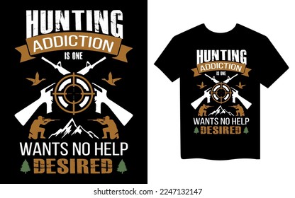 Best unique hunting t-shirt design