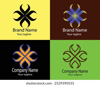 Best Unique Simple Abstract Business Logo for Company or Own Shop.