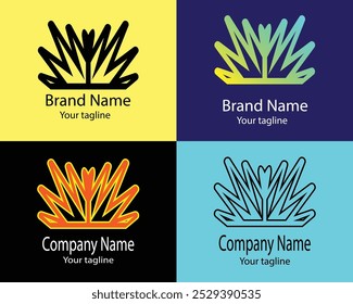 Best Unique Simple Abstract Business Logo for Company or Own Shop.