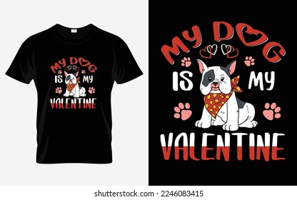 best valentine's day dog T-shirt