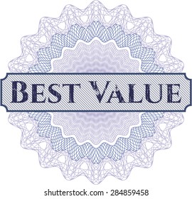 Best Value abstract rosette