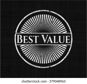 Best Value with chalkboard texture