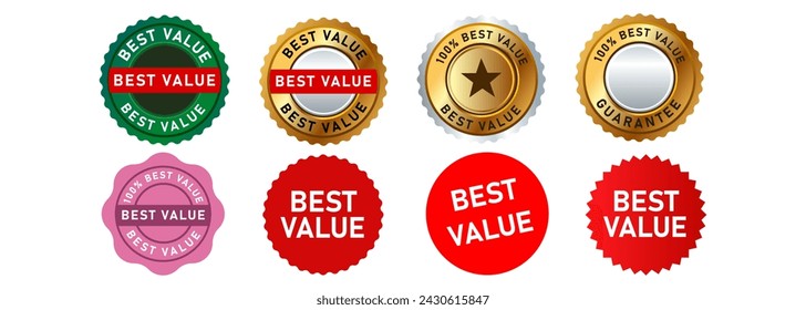 best value circle stamp and seal emblem sign for special recommended special product