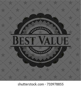 Best Value dark emblem