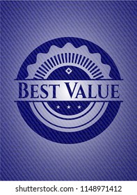 Best Value with denim texture
