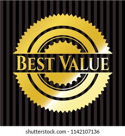 Best Value golden emblem