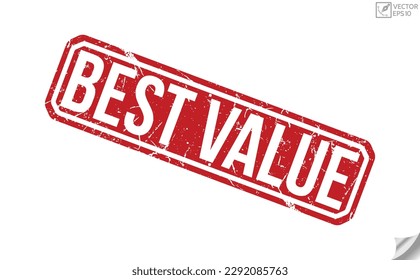 Bester Preis-Leistungs-Verhältnis Grunge-Kautschuk-Stempel auf weißem Hintergrund. Edelstahlstempel.