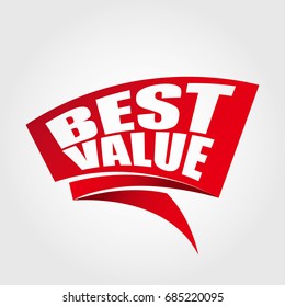 Best Value Labels Banners