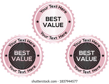 Best value premium metallic seal/stamp/badge