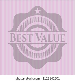 Best Value realistic pink emblem
