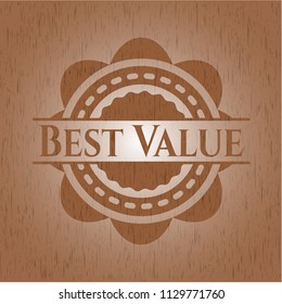Best Value realistic wood emblem