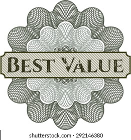 Best Value rosette