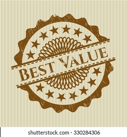 Best Value rubber grunge texture stamp