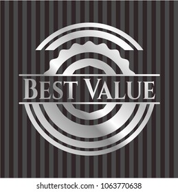 Best Value silver emblem