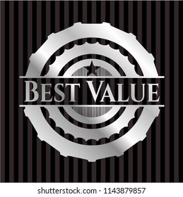 Best Value silver emblem