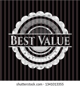 Best Value silver emblem