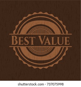 Best Value vintage wooden emblem