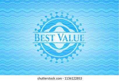 Best Value warer style emblem.