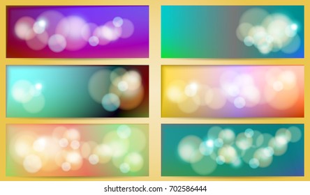 Best vector background with very beautiful bokeh effect