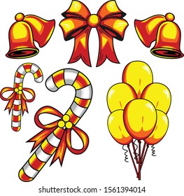 The best vector decoration for Christmas