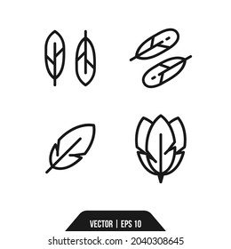 el mejor icono de línea de plumas vectoriales para el diseño de leyes