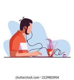 Best Vector Graphic Flat Illustration