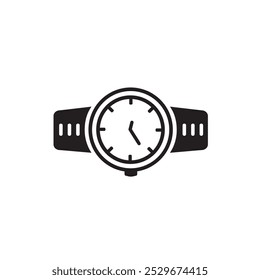 Best Vector icon for Wrist watch vector illustration logo design Watch for Website App Ecommerce online shopping isolated on white background transparent icon watches