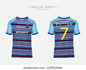 Mejor diseño de camiseta deportiva jersey de fútbol vectorial