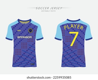 Best vector soccer jersey template sport t shirt design