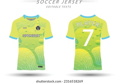 Best vector soccer jersey template sport t shirt design